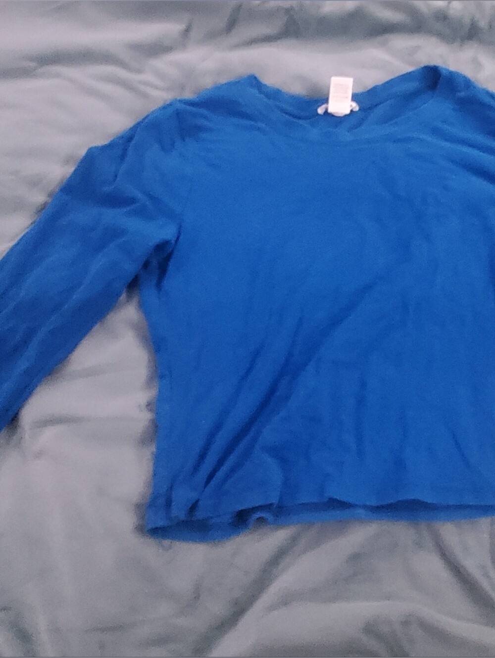 Bozzolo Royal Blue Long Sleeve Tee